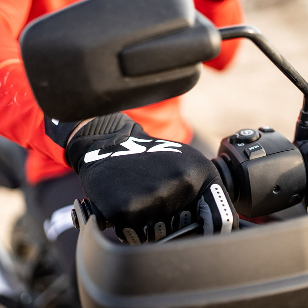 Guante LS2 Bend Hombre Negro / Gris